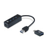 Conceptronic Hubbies 4-Port Usb 3.0 Hub 