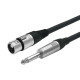 Vivolink XLR F to Mono Jack 6.35mm, 