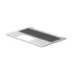 HP SPS-TOP COVER W/KB CP SR GR 