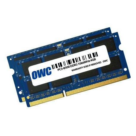 OWC 8.0GB (2x 4GB) PC3-8500 DDR3 