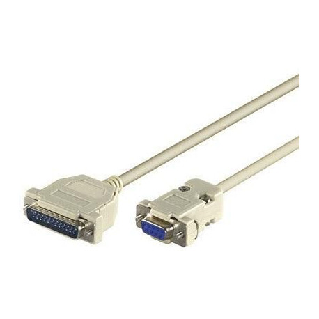 MicroConnect Serial Printer Cable, 1.8m (IBM029-2)