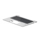 HP SPS-TOP COVER PKS W/KB CP BL 