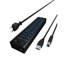 ICY BOX 13Port USB 3.0 Hub w/ Charge (IB-AC6113)