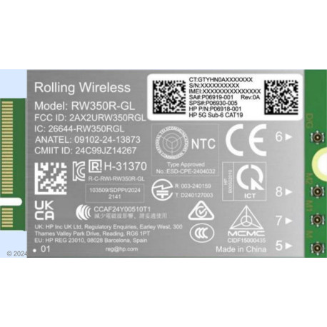 HP 5G Sub-6 Wwan Internal 