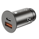 Techly Mini Car Charger Usb-A And 