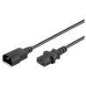 MicroConnect Power Cord C13 - C14 7m black (PE040670)