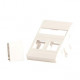 Lanview Plaque murale 2 x keystone pour sortie Clickline 50 x 75 mm