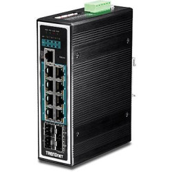 TRENDnet 12-Port Hardened Industrial (TI-PG1284I)