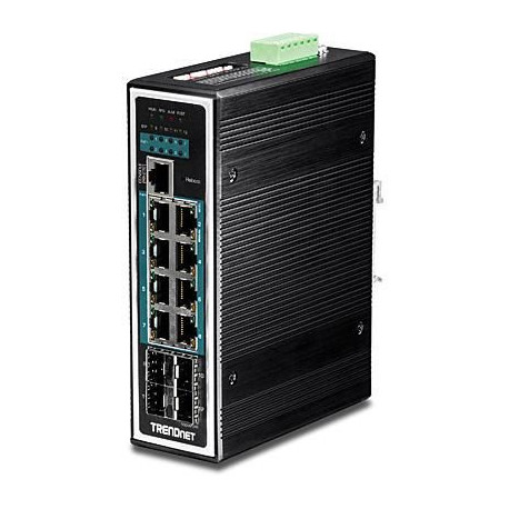 TRENDnet 12-Port Hardened Industrial (TI-PG1284I)