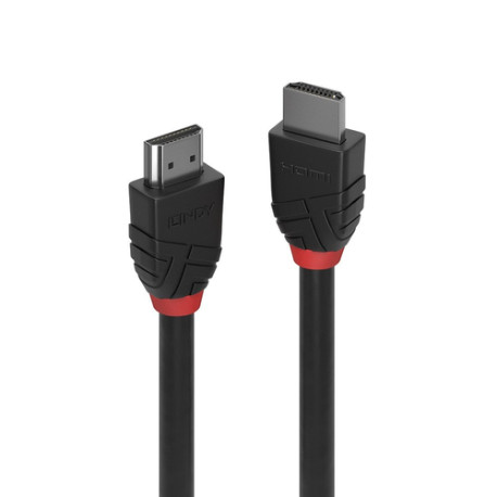 Lindy HDMI High Speed Cable. M/M. Black Line. 1.0m (36471)