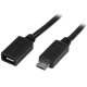 STARTECH CABLE EXTENSION MICRO USB (USBUBEXT50CM)