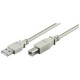 CORDON USB TYPE AB M/M 2M
