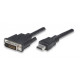 Techly Video Cable Hdmi To Dvi-D M / 