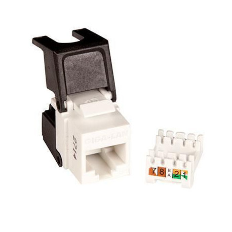 Lanview Keystone Jack Cat5e non blindé professionnel