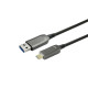 Vivolink USB-A to USB-C M/M Optic Fiber Cable 15m (PROUSBCAMMOP15)