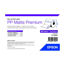Epson Printer Label White 