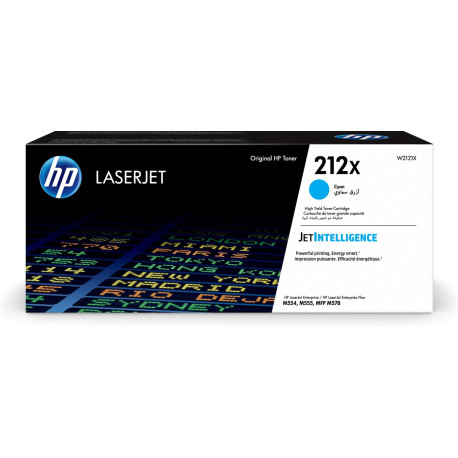  HP Toner Cyan W2121X 212X ~10000 Pages