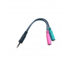 MicroConnect Adapter 3.5mm - 2x3.5mm M-F (AUDALS015)