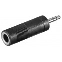 MicroConnect Adapter 3.5mm - 6.3mm M-F (AUDALT)