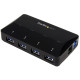 StarTech.com 4-PORT USB 3 HUB + 2.4A DCP (ST53004U1C)