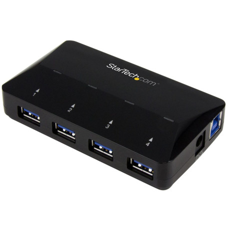 StarTech.com 4-PORT USB 3 HUB + 2.4A DCP (ST53004U1C)