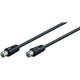 MicroConnect Coax M-F 5m Black 75 Ohm (COAX050)