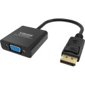 Vision Professional Black DisplayPort to VGA Adaptor