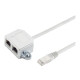 MicroConnect Cable splitter (Y-adapter) (MPK419)