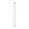 B-Tech SYSTEM 2 - Ø50mm Pole - 0.5m White (BT7850-050/W)
