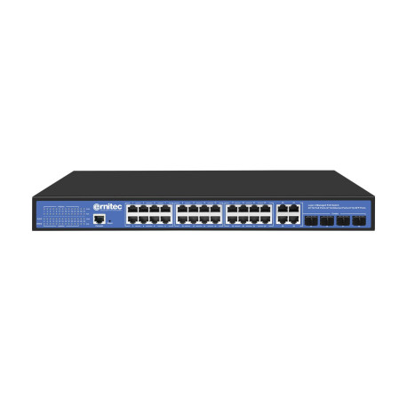 Ernitec Managed Layer 2+ Switch, 24 