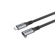 Mercodan angled 90° USB-C cable 5.0m, 