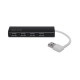 Belkin USB 2.0 HUB 1:4 SLIM Pass BLK (F4U042BT)