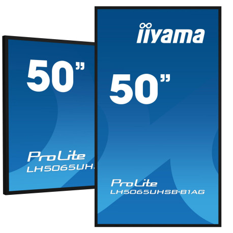 iiyama 50 3840x2160, UHD VA panel 