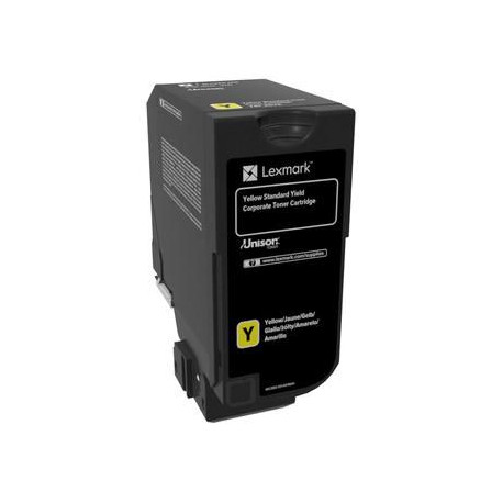 Lexmark Yellow Toner Cartridge Corporate (74C2SYE)