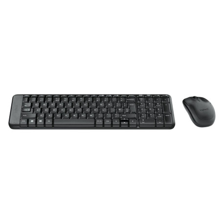  Logitech Accessoires informatiques Noir(e) 920-003168 MK220 - Tastatur, Maus Ensemble clavier et souris sans fil MK220