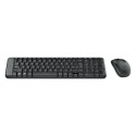  Logitech Accessoires informatiques Noir(e) 920-003168 MK220 - Tastatur, Maus Ensemble clavier et souris sans fil MK220