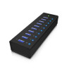 ICY BOX USB 3.0 Hub, 10 Port (IB-AC6110)