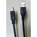 MicroConnect USB 3.0 A (Male) -B (Male) 