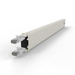 PATCHBOX Cassette / 8RU / STP / White 