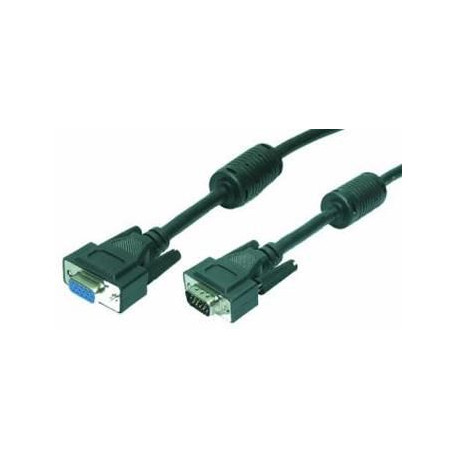 LogiLink VGA cable, HD15/M to HD15/F, (CV0006)