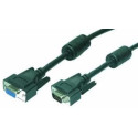 LogiLink VGA cable, HD15/M to HD15/F, (CV0006)