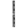 APC SX 42U VERTICAL PDU CABLE ORGANIZER QTY2 (AR7580A)