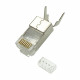 Lanview Fiche RJ45 STP Cat6a pour conducteur massif/toronné AWG22-23