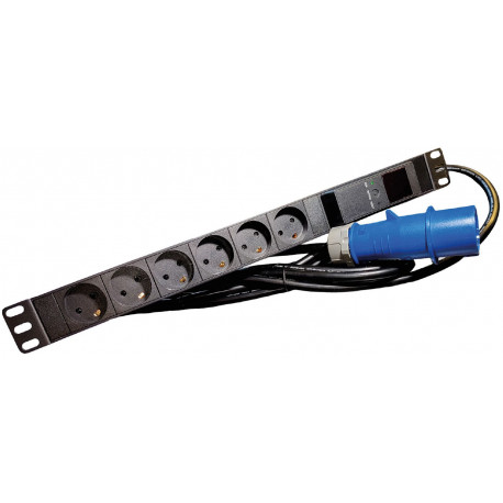 Lanview 19 rack mount power strip, (W125960710)