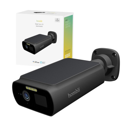 Hombli Solar Cam 2K Black 