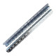 Lanview 12U INSTALLATION RAIL GALVANIZED 1SET de 2PCS (RAX410)