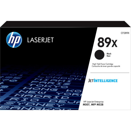  HP Toner Noir(e) CF289X 89X ~10000 Pages