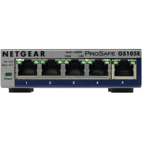 Netgear 5P Switch 10/100/1000 GS 105E (GS105E-200PES)