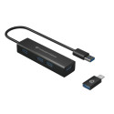 Conceptronic 4-Port Usb 3.0 Aluminum Hub 