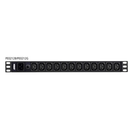 Aten 1U 16A 12Port Basic PDU (PE0212G-AT-G)
